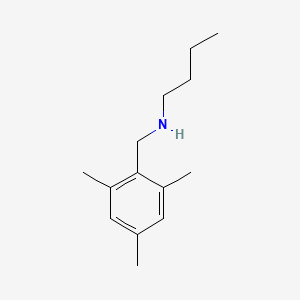 Butyl[(2,4,6-trimethylphenyl)methyl]amine