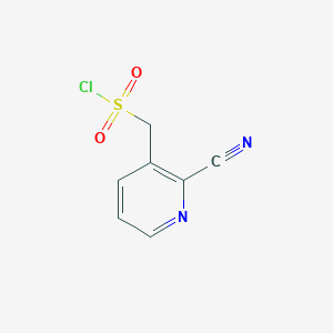 (2-Cyanopyridin-3-yl)methanesulfonyl chloride