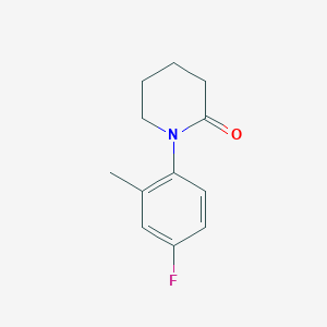 1-(4-Fluoro-2-methylphenyl)piperidin-2-one