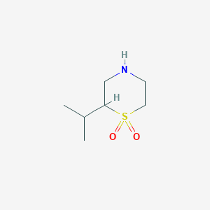 2-(Propan-2-yl)-1lambda6-thiomorpholine-1,1-dione