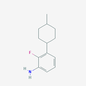 2-Fluoro-3-(4-methylcyclohexyl)aniline