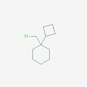 1-(Chloromethyl)-1-cyclobutylcyclohexane