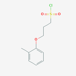 3-(2-Methylphenoxy)propane-1-sulfonyl chloride