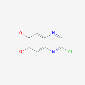 molecular formula C10H9ClN2O2 B1322519 2-氯-6,7-二甲氧基喹喔啉 CAS No. 216699-86-4