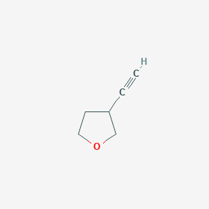 molecular formula C6H8O B1322530 3-乙炔基四氢呋喃 CAS No. 1100987-19-6