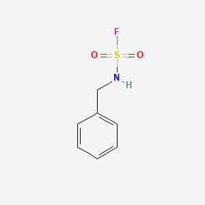 molecular formula C7H8FNO2S B13225390 N-benzylsulfamoyl fluoride 