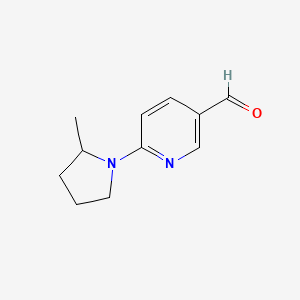 6-(2-Methylpyrrolidin-1-YL)pyridine-3-carbaldehyde