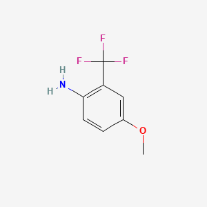 molecular formula C8H8F3NO B1322543 2-氨基-5-甲氧基苯三氟化物 CAS No. 53903-49-4