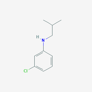 3-chloro-N-(2-methylpropyl)aniline