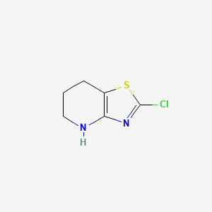 2-Chloro-4H,5H,6H,7H-[1,3]thiazolo[4,5-b]pyridine