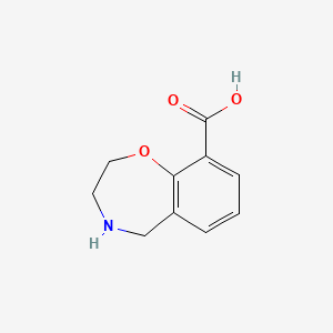 2,3,4,5-Tetrahydro-1,4-benzoxazepine-9-carboxylic acid