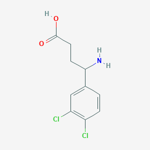 4-Amino-4-(3,4-dichlorophenyl)butanoic acid