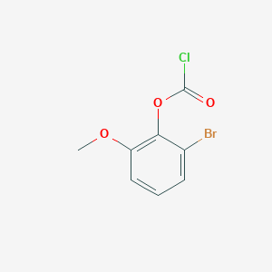 2-Bromo-6-methoxyphenyl chloroformate