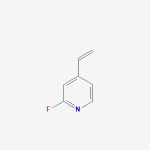 molecular formula C7H6FN B1322555 2-氟-4-乙烯基吡啶 CAS No. 552331-57-4