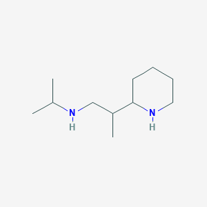 [2-(Piperidin-2-yl)propyl](propan-2-yl)amine