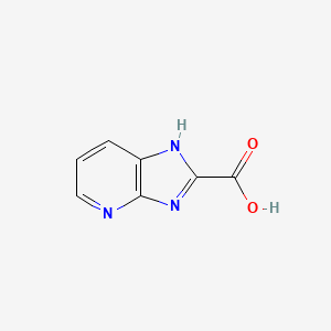 molecular formula C7H5N3O2 B1322557 3H-咪唑并[4,5-b]吡啶-2-羧酸 CAS No. 97640-15-8