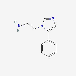 2-(5-Phenyl-1H-imidazol-1-yl)ethan-1-amine