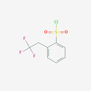 2-(2,2,2-Trifluoroethyl)benzene-1-sulfonyl chloride