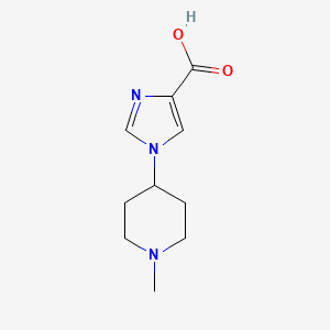 1-(1-Methylpiperidin-4-yl)-1H-imidazole-4-carboxylic acid