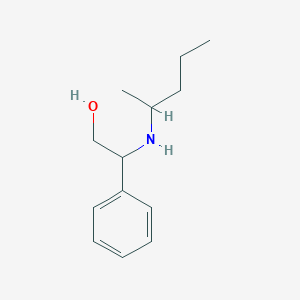 2-[(Pentan-2-yl)amino]-2-phenylethan-1-ol