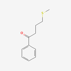 4-(Methylsulfanyl)-1-phenylbutan-1-one