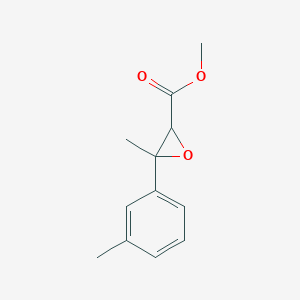 Methyl 3-methyl-3-(3-methylphenyl)oxirane-2-carboxylate