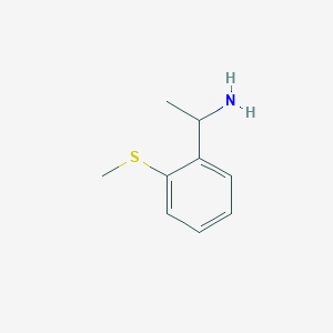 1-[2-(Methylsulfanyl)phenyl]ethan-1-amine