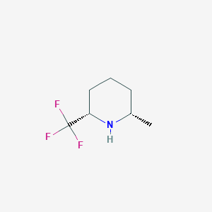 (2S,6S)-2-Methyl-6-(trifluoromethyl)piperidine