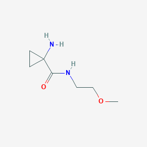 1-amino-N-(2-methoxyethyl)cyclopropane-1-carboxamide