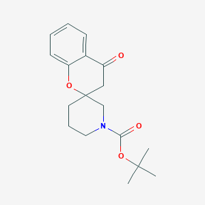 tert-Butyl 4-oxo-3,4-dihydrospiro[1-benzopyran-2,3'-piperidine]-1'-carboxylate