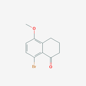 8-Bromo-5-methoxy-1,2,3,4-tetrahydronaphthalen-1-one