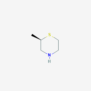 molecular formula C5H11NS B13225915 (2R)-2-Methylthiomorpholine 