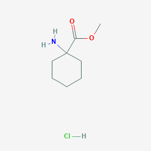 molecular formula C8H16ClNO2 B1322595 盐酸 1-氨基环己烷甲酸甲酯 CAS No. 37993-32-1