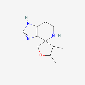 4',5'-Dimethyl-3,5,6,7-tetrahydrospiro[imidazo[4,5-c]pyridine-4,3'-oxolane]