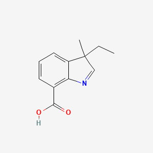 3-Ethyl-3-methyl-3H-indole-7-carboxylic acid