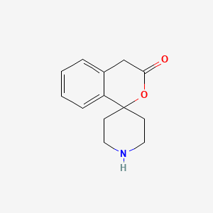 molecular formula C13H15NO2 B1322602 螺[异色满-1,4'-哌啶]-3-酮 CAS No. 252002-14-5