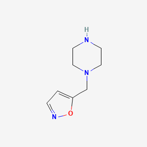 1-[(1,2-Oxazol-5-yl)methyl]piperazine