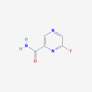 B1322613 6-Fluoro-pyrazine-2-carboxylic acid amide CAS No. 356783-47-6