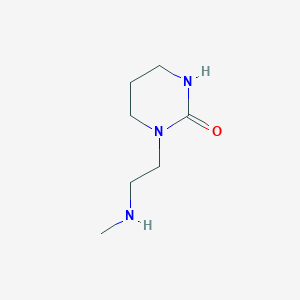 1-[2-(Methylamino)ethyl]-1,3-diazinan-2-one