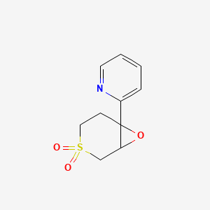 6-(Pyridin-2-yl)-7-oxa-3lambda6-thiabicyclo[4.1.0]heptane-3,3-dione