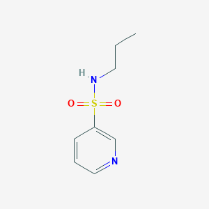 molecular formula C8H12N2O2S B13226314 N-propyl-3-Pyridinesulfonamide 