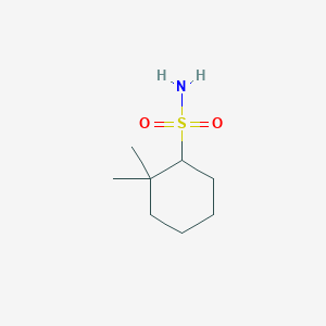 2,2-Dimethylcyclohexane-1-sulfonamide