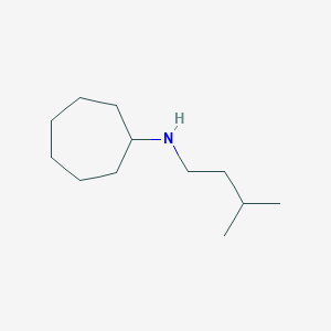 N-(3-methylbutyl)cycloheptanamine