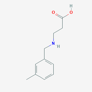 3-[(3-Methylbenzyl)amino]propanoic acid