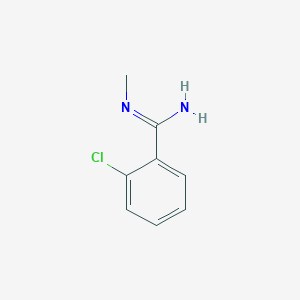 2-chloro-N-methylbenzene-1-carboximidamide