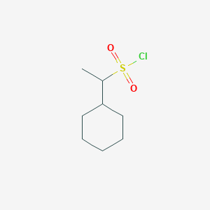 1-Cyclohexylethane-1-sulfonyl chloride