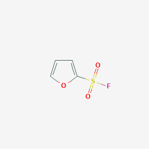 molecular formula C4H3FO3S B13226518 Furan-2-sulfonyl fluoride 