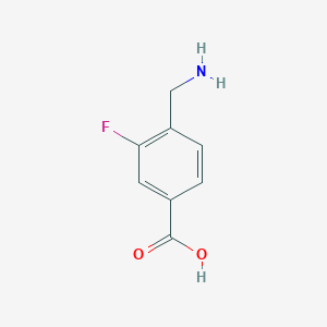 4-(Aminomethyl)-3-fluorobenzoic acid