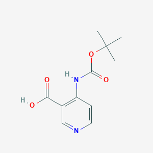 B1322660 4-((tert-Butoxycarbonyl)amino)nicotinic acid CAS No. 171178-34-0