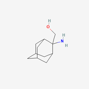 molecular formula C11H19NO B13226645 (2-Aminoadamantan-2-yl)methanol 